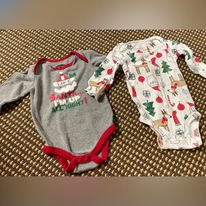 Just One You By Carter’s 9 months holiday onesie
Holiday Time size 12 months